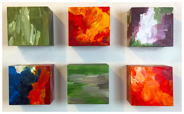 Out-of-the-Box Paintings, Original acrylic abstract paintings by artist Eric Soller